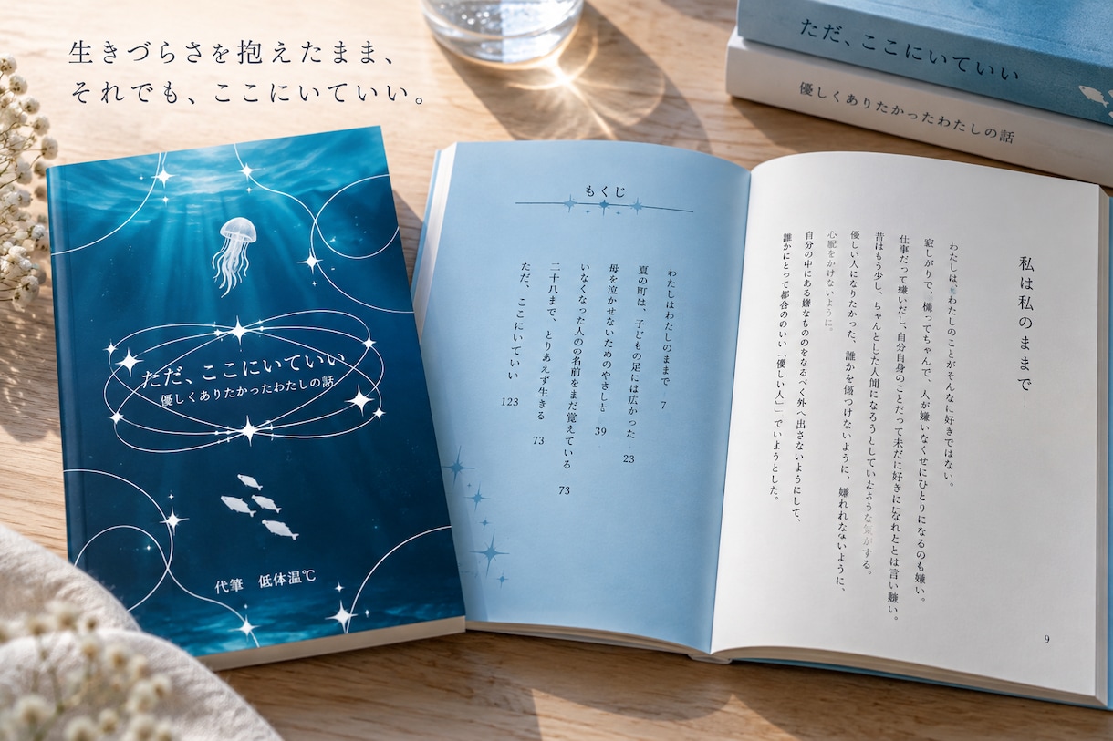 あなたの人生を、エッセイと短歌の一冊にします 「思い出や感謝を、世界に一冊だけの文学作品へ。」 イメージ1