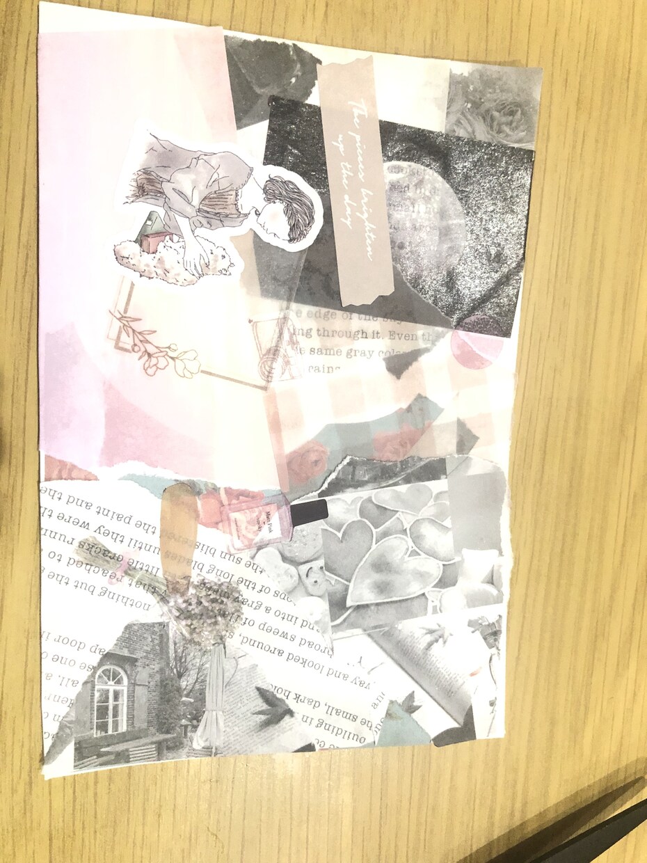 あなただけのオリジナルコラージュ作ります 現役大学生デザイナーによる可愛いコラージュデザイン作成 イメージ3