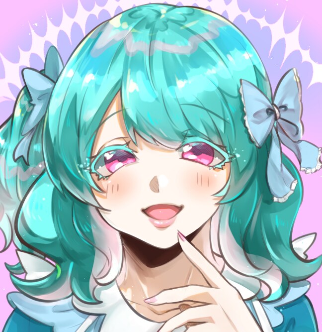 SNS用アイコンお描きします 可愛くてキラキラした、SNS映えするアイコン提供します♪ イメージ1