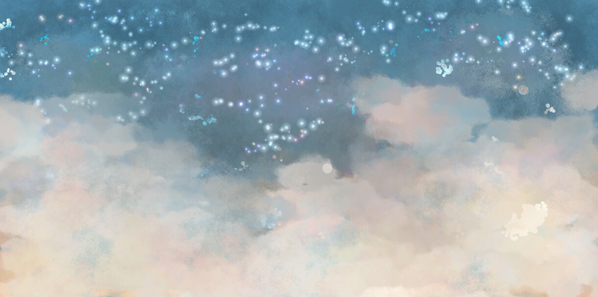 綺麗な空と雲描きます 背景は背景でも空と雲だけのイラスト依頼です イメージ2