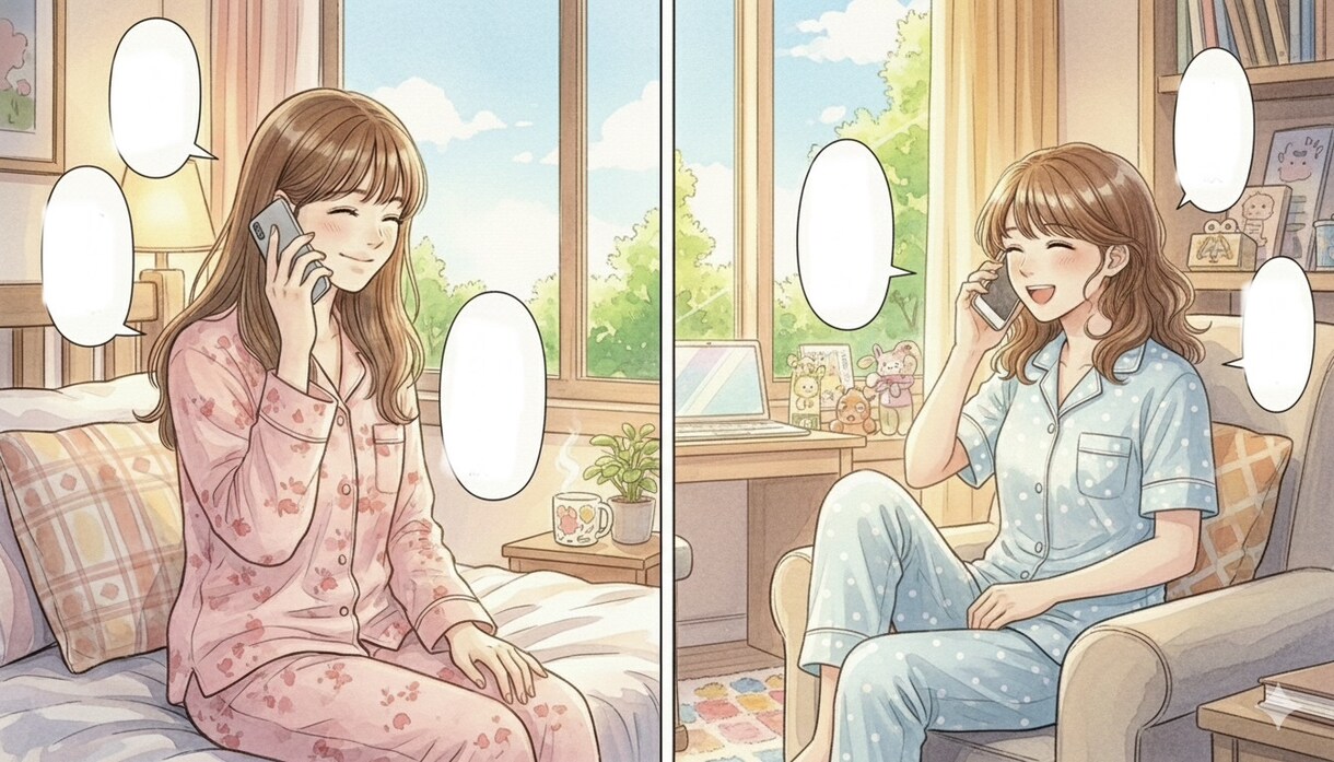 予約制♡二度寝防止モーニングコールします 一人じゃ起きれない朝、ベッドから出るまで声でサポートします イメージ2