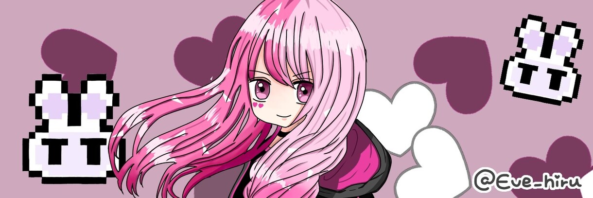 TwitterLINEのアイコンやヘッダー描きます 他にも、可愛いオタク文字なども描けます！ イメージ1