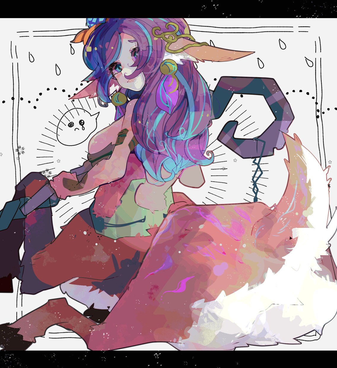 綺麗で目を引くような色鮮やかなイラストを描きます 目を引くような、色鮮やかなイラストが売りです。 イメージ7