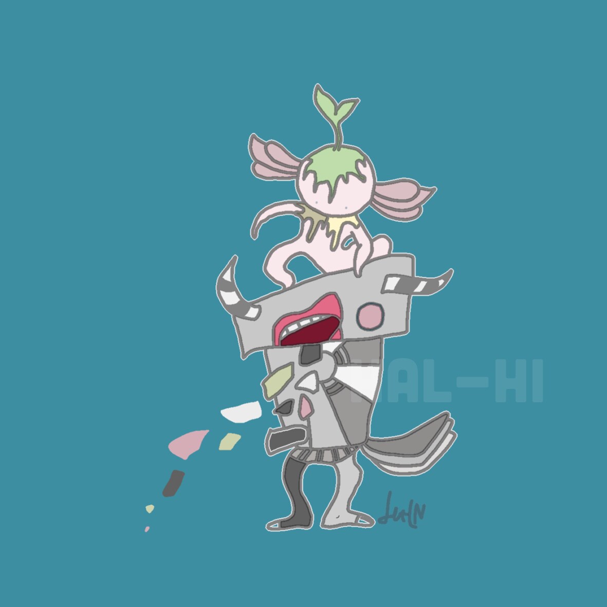 オリジナルキャラクターを描きます ゆるいものから描き込み系まで承ります♪ イメージ5