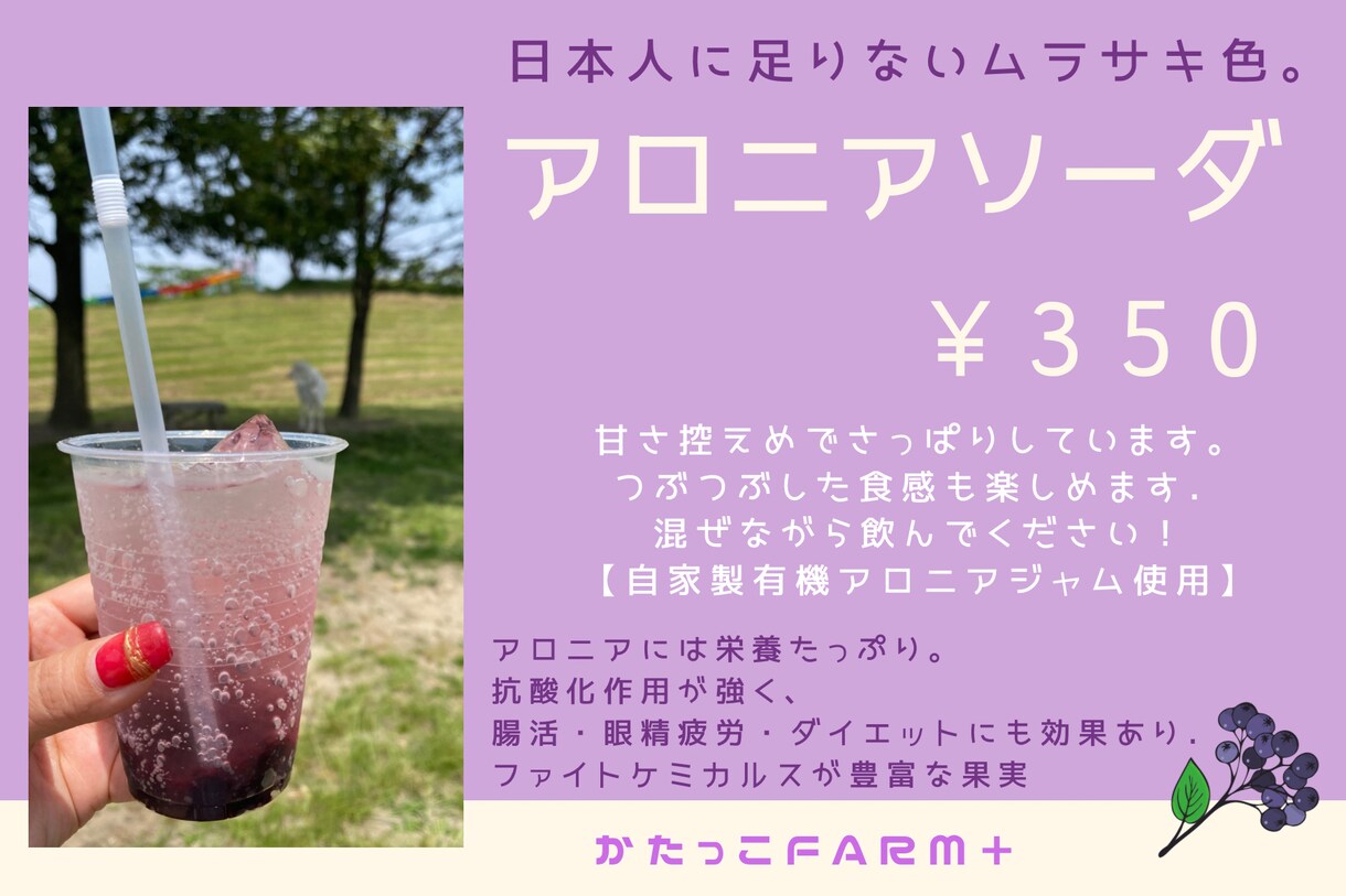メニューデザインお作りします メニュー表や単品メニューなどお作りします イメージ6