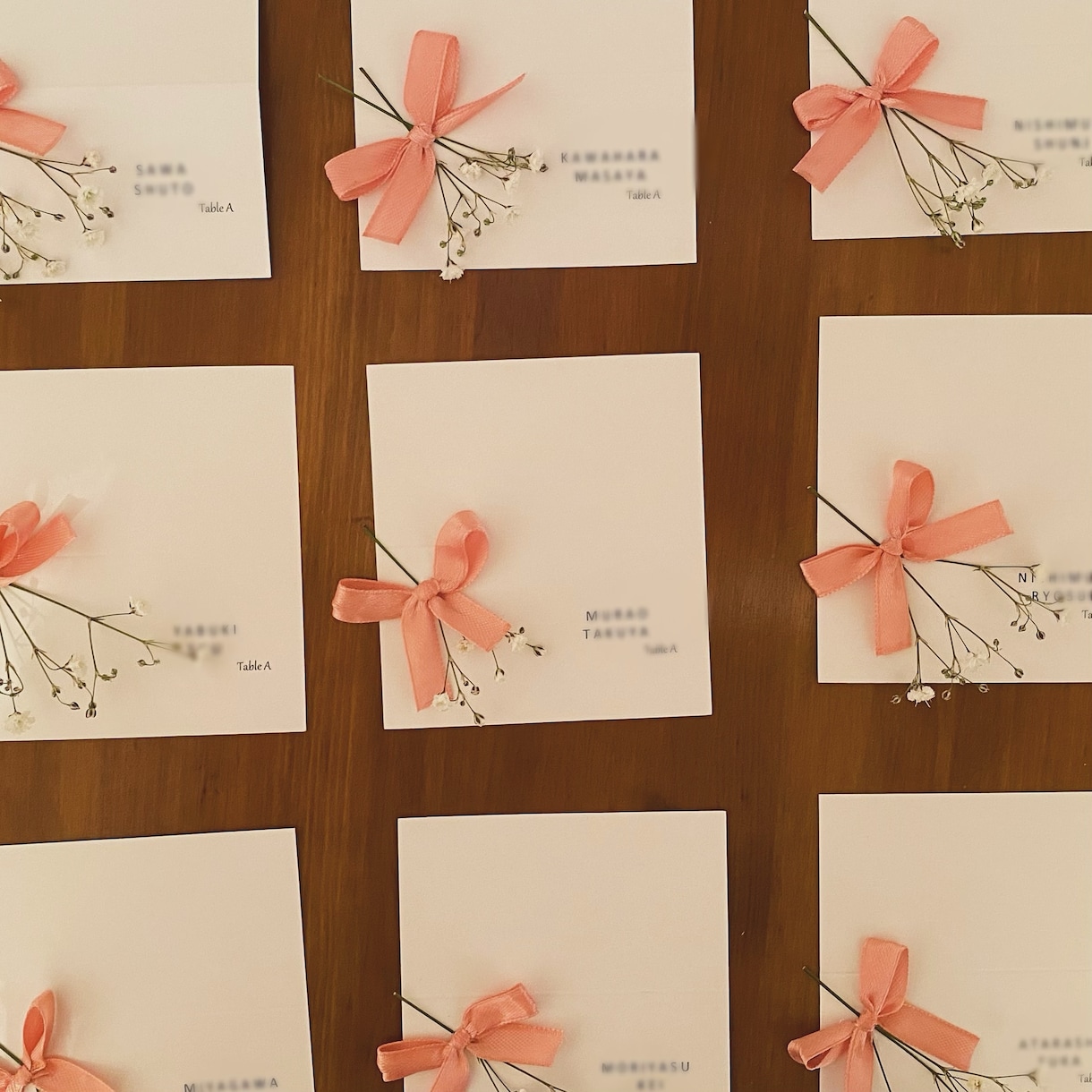 結婚式アイテム製作いたします 席札やウェルカムボード、アクセサリーなどを受注生産します。 イメージ1