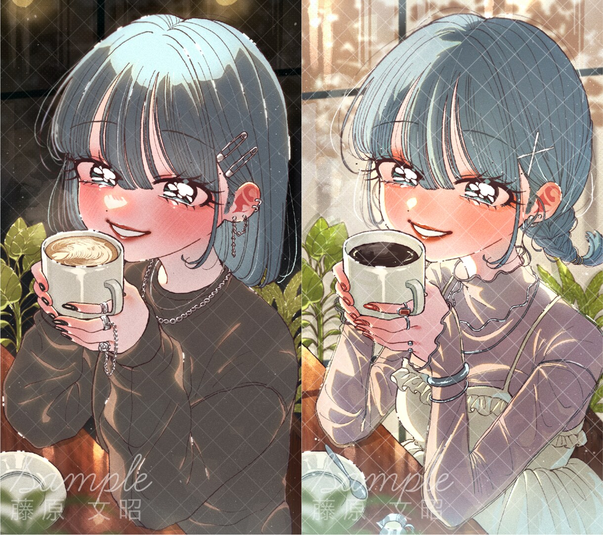 キラキラかわいいくあなたの個性を表現します そこに生きているようなキャラで心にのこる絵を イメージ4