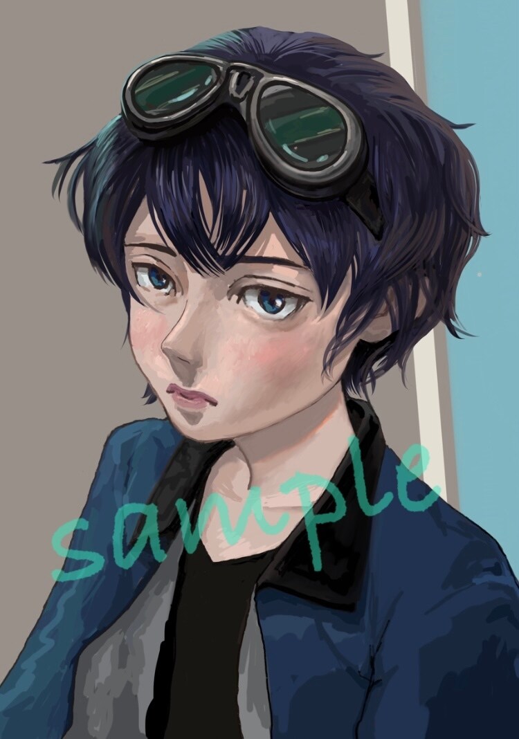 アイコン・サムネイル等の人物イラスト作成します 油絵風　厚塗り　リアル　デフォルメ　アナログもOK イメージ2