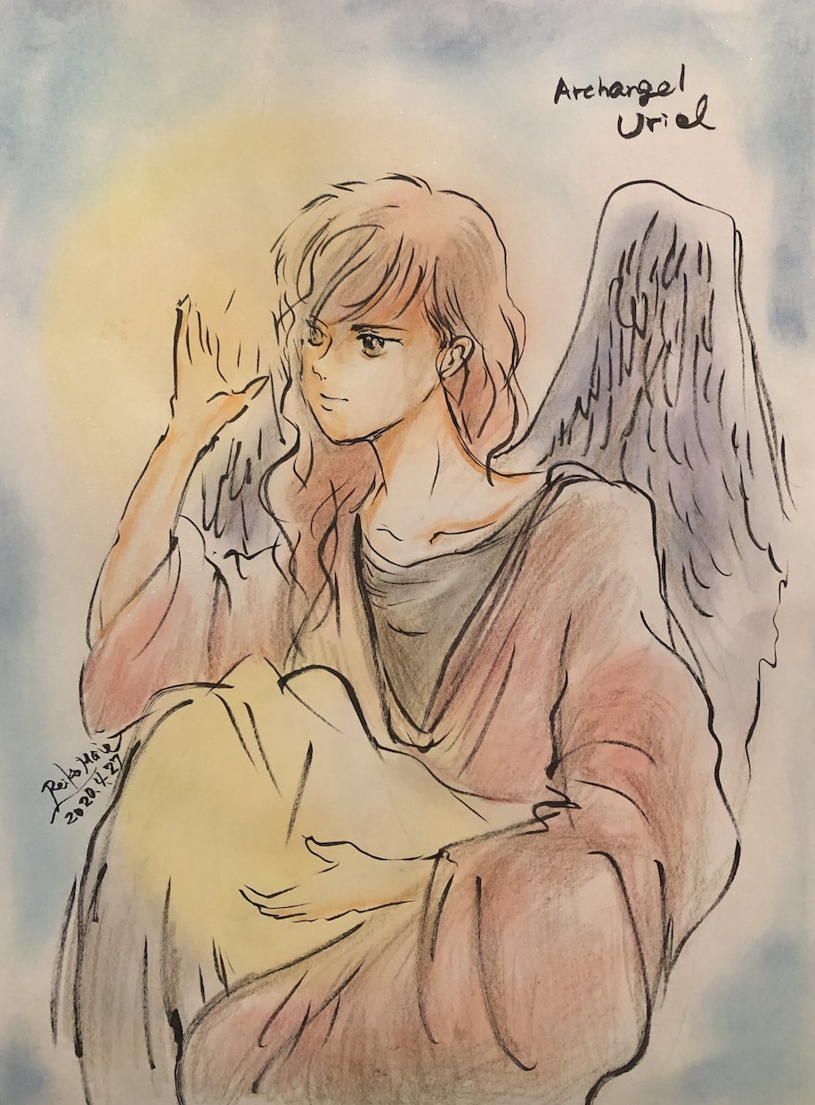 あなたのお守り天使を描きます あなたの為のメッセージを添えて、癒しの天使画を描きます。 イメージ2