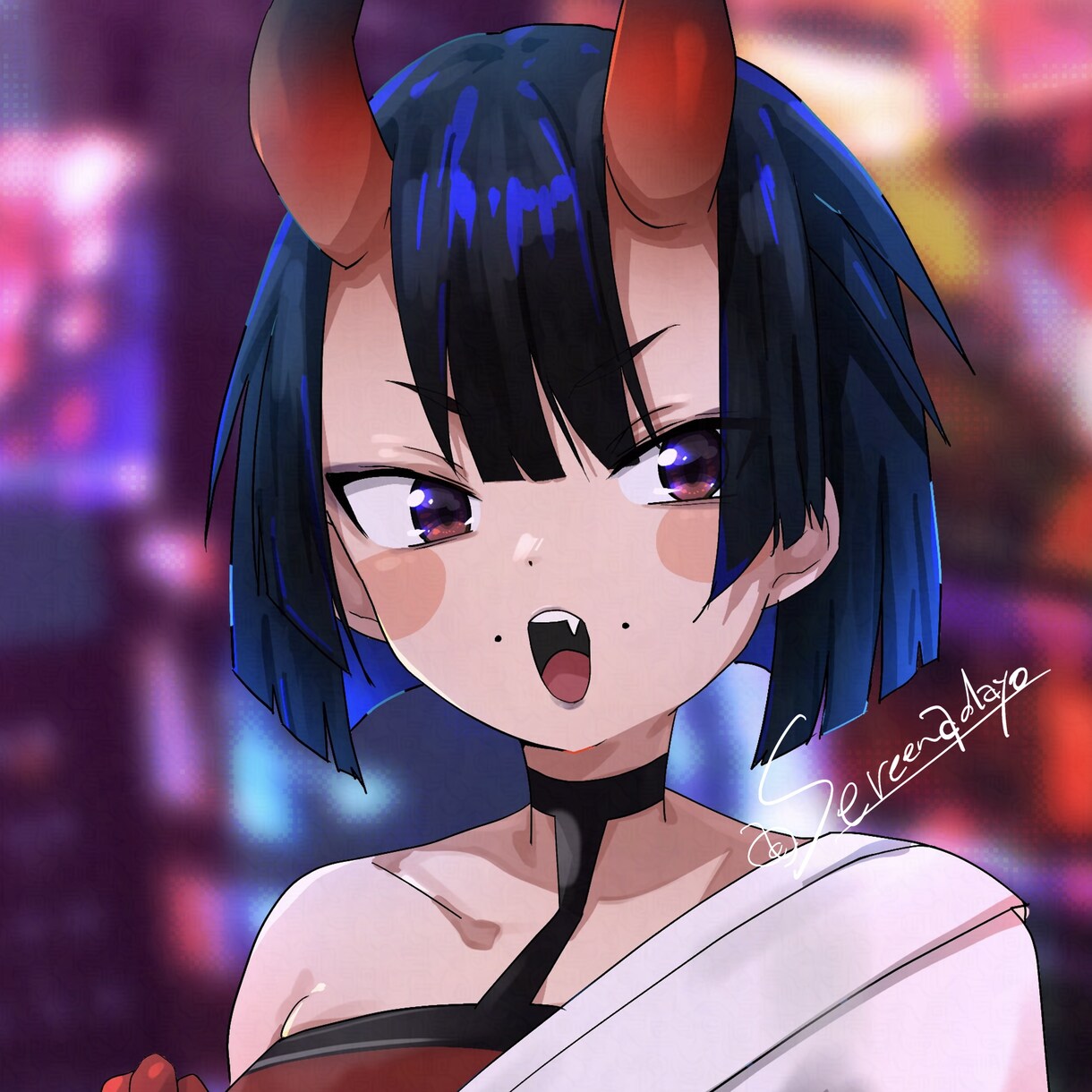 SNS用可愛いアニメ風イラスト描きます！ます アニメにでてきそうなかわいいオリジナルイラストを作成します！ イメージ10