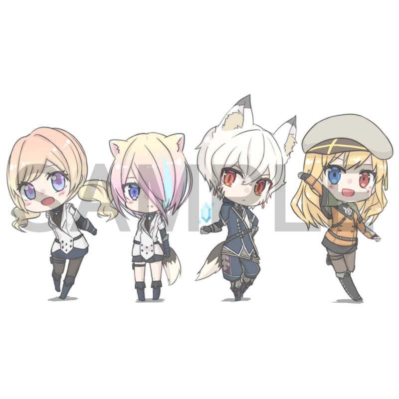 SDキャラクターを制作いたします 配信・グッズなどで使用できるデフォルメイラストを制作します。 イメージ5