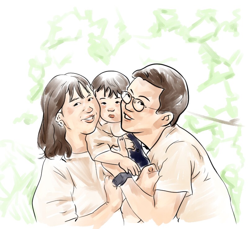 似顔絵イラスト描きます ゆるい似顔絵からリアル系まで幅広いイラストを描きます。 イメージ5