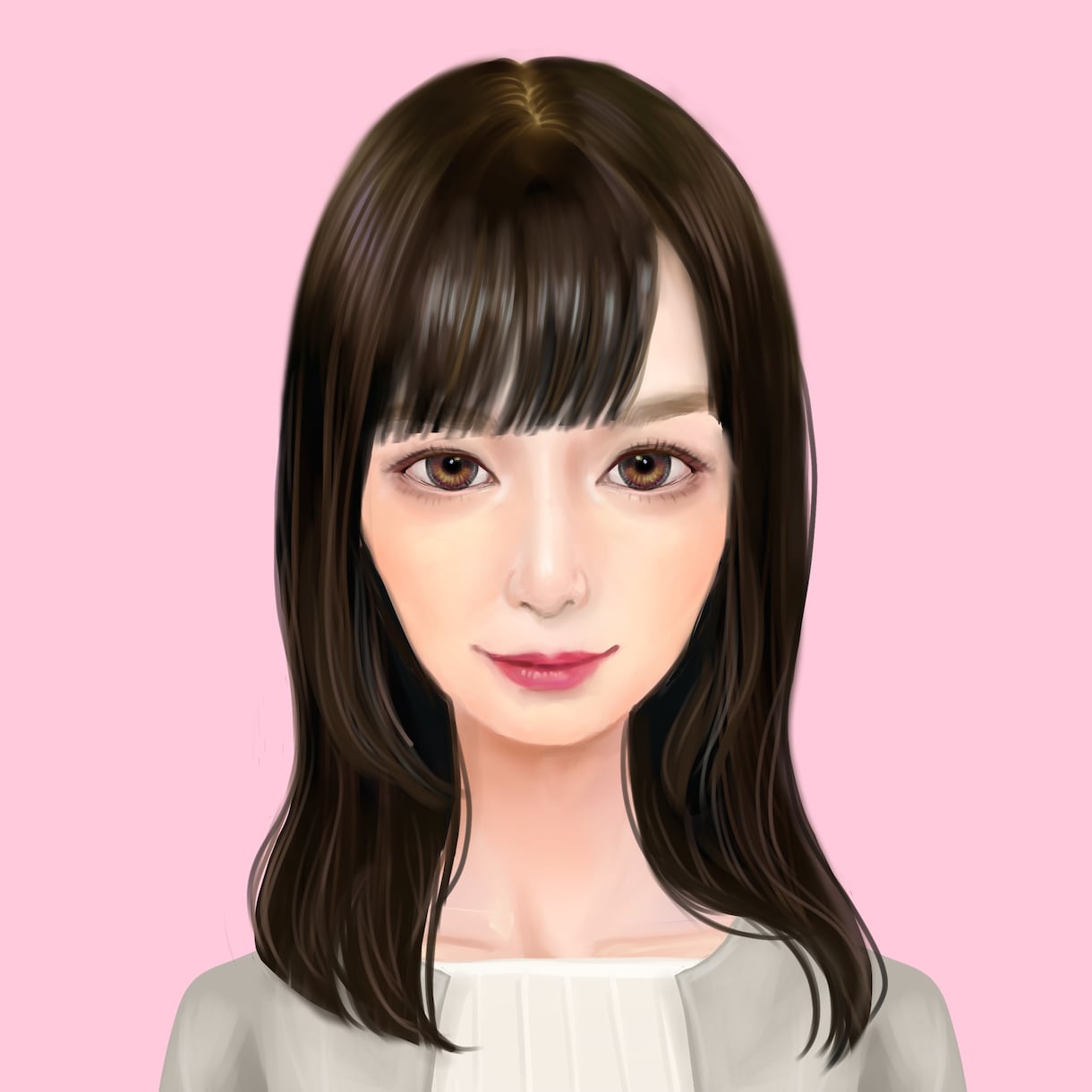 見る人を惹きつける！美しすぎるアイコン描きます 即納、納得いくまで修正ＯＫ！自分だけのイラストが欲しい方！ イメージ2