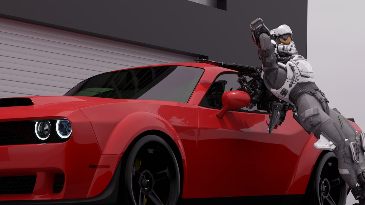 Apexの3DCGアイコン、ヘッダー制作承ります リアルかつクールな仕上がりになります イメージ3