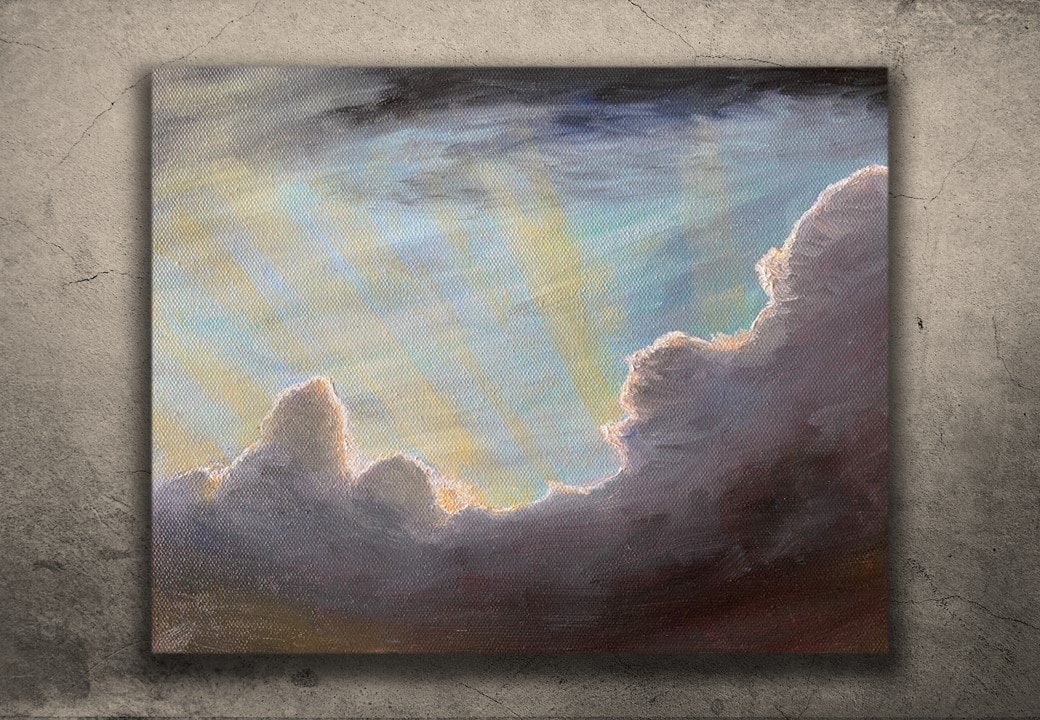 油絵で風景画をお描きします 思い出の風景・お気に入りの景色を油絵に！ イメージ5