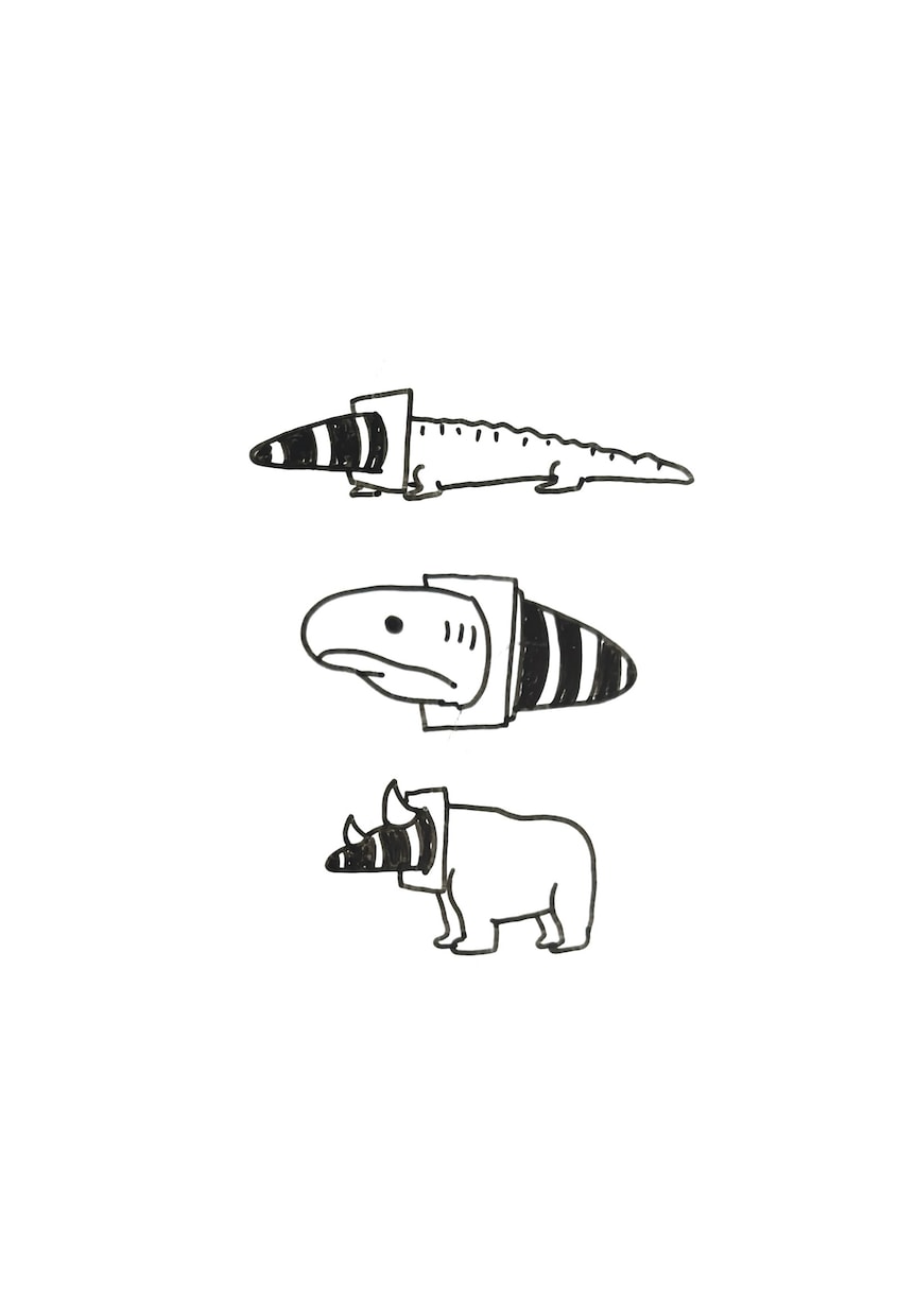 ゆるい動物や人物のイラストを描きます ゆるいイラストが挿絵やちょっとした飾りなどに欲しい時に イメージ2
