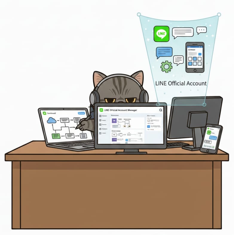 LINE公式アカウントを構築します 理想のLINEを構築し、ビジネスを加速しませんか？ イメージ1