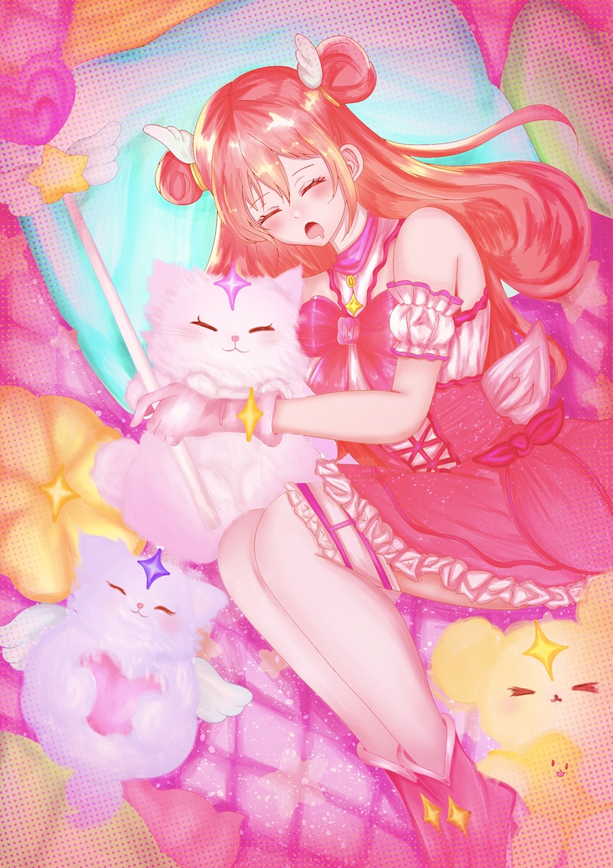 可愛すぎるイラスト描いちゃいます ゆめかわギャルかわどんな可愛いもお描きします！ イメージ3