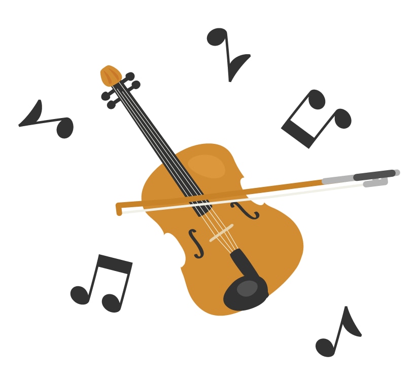 初心者の方から丁寧にレッスンします バイオリンで大好きな曲や音楽のフレーズを弾けるようにします イメージ1