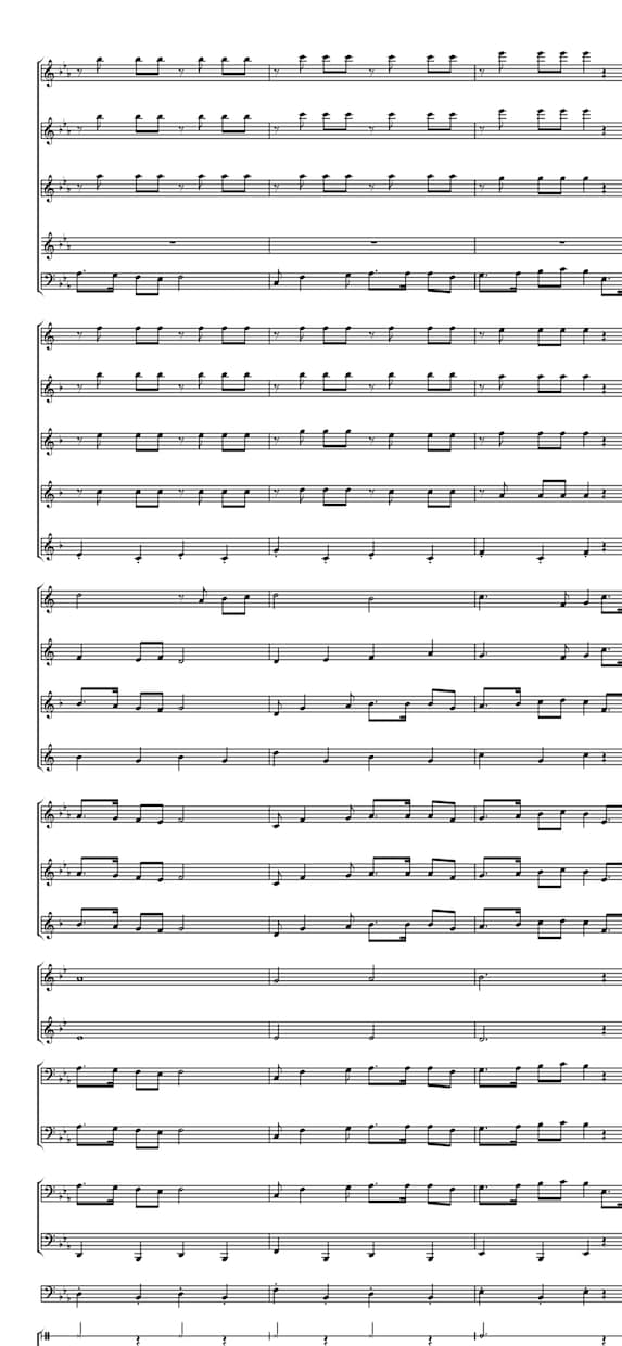 楽譜作成・編曲・採譜をします できる範囲での音楽活動をサポートします！ イメージ2