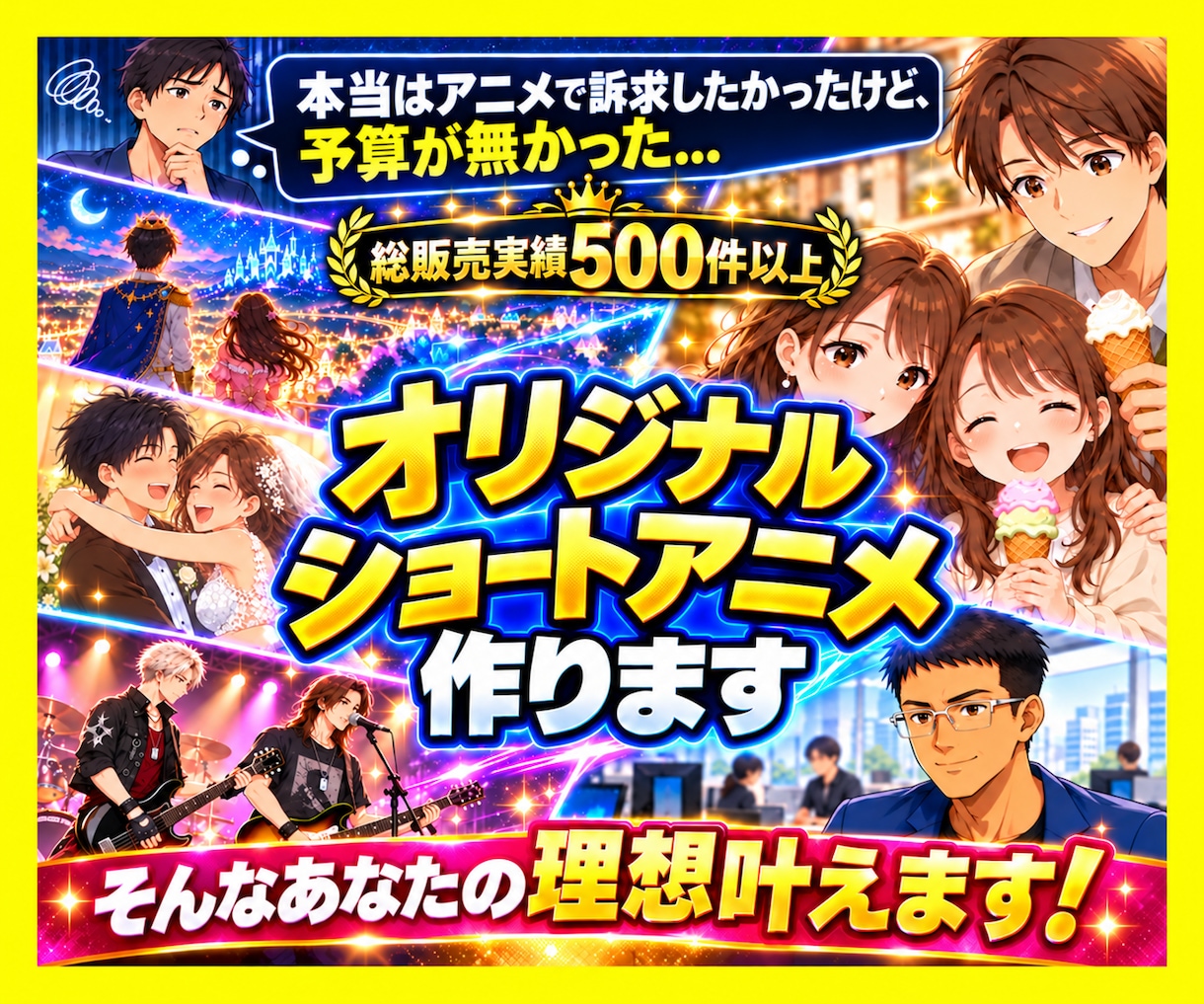 あなただけのオリジナルアニメ作ります アニメを用いた新しい訴求を試しませんか？しかも格安で イメージ1