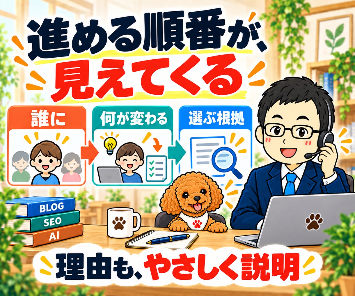 LP添削・商品説明の改善を電話で提案します ランディングページの見出し・構成・購入導線を整理 イメージ3