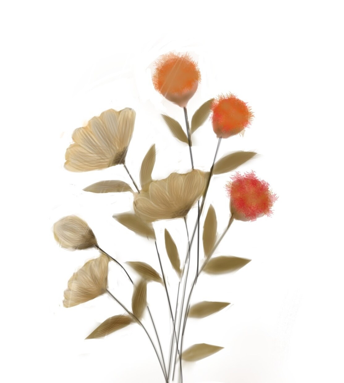 植物 花のイラストを描きます あなたのお気に入りの植物 花のイラストを描きます。 イメージ8