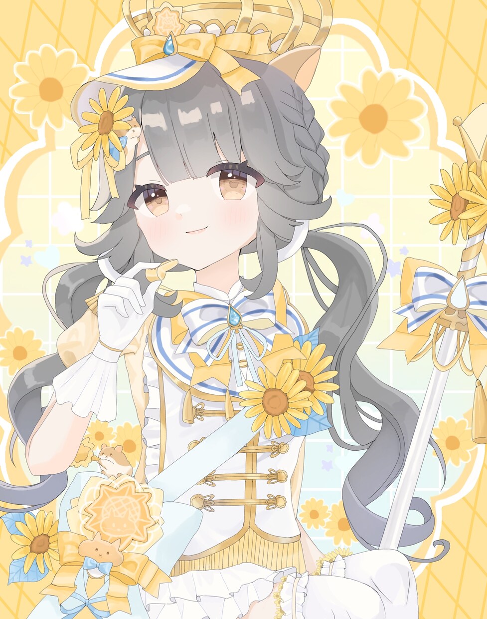 かわいい女の子を制作します アイコンにぜひお使いください！ イメージ2