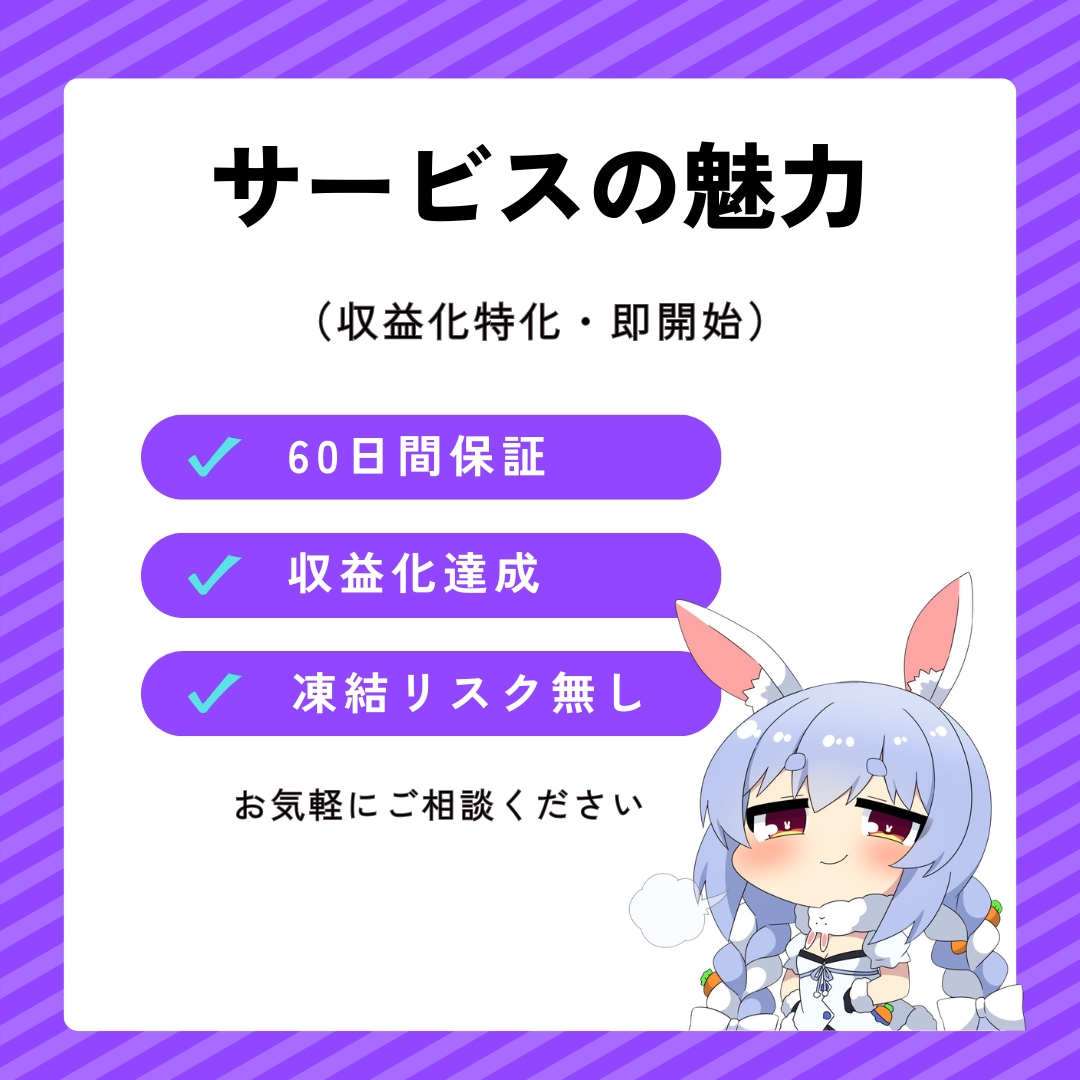収益化！再生時間1000時間増やします 保証付☆ユーチューブ収益実績多数！最大4000時間まで増加 イメージ2