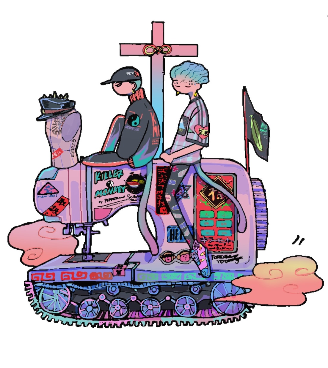 イラストの着彩表現についてご相談に乗ります 自分のイラストに後もう一味欲しい！是非一度ご相談下さい！ イメージ3