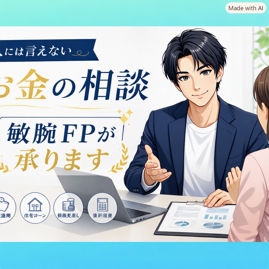 人に言えないお金の相談☘️  FPの私が承ります ！！　㊙️ 借金返済/浪費/投資/節約/詐欺　何でもサポート イメージ1