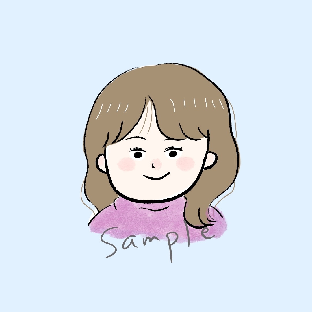 商用◎SNSで使えるシンプル可愛いアイコン描きます あなただけの癒されるアイコンでQOLをあげよう♪ イメージ10