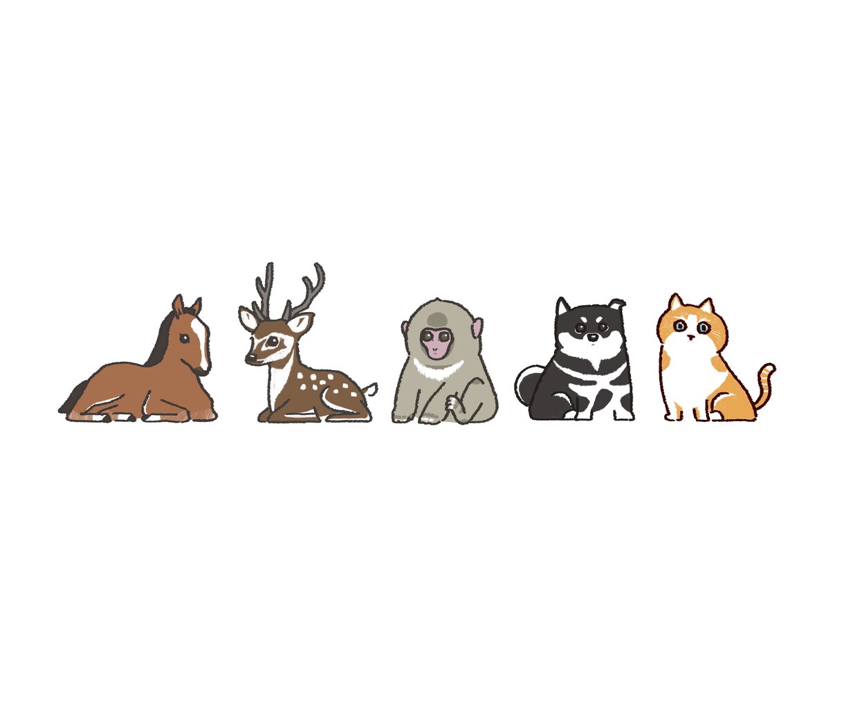 あなたのペットの似顔絵を描きます あなたの大切なペットを、イラストにしませんか？ イメージ3