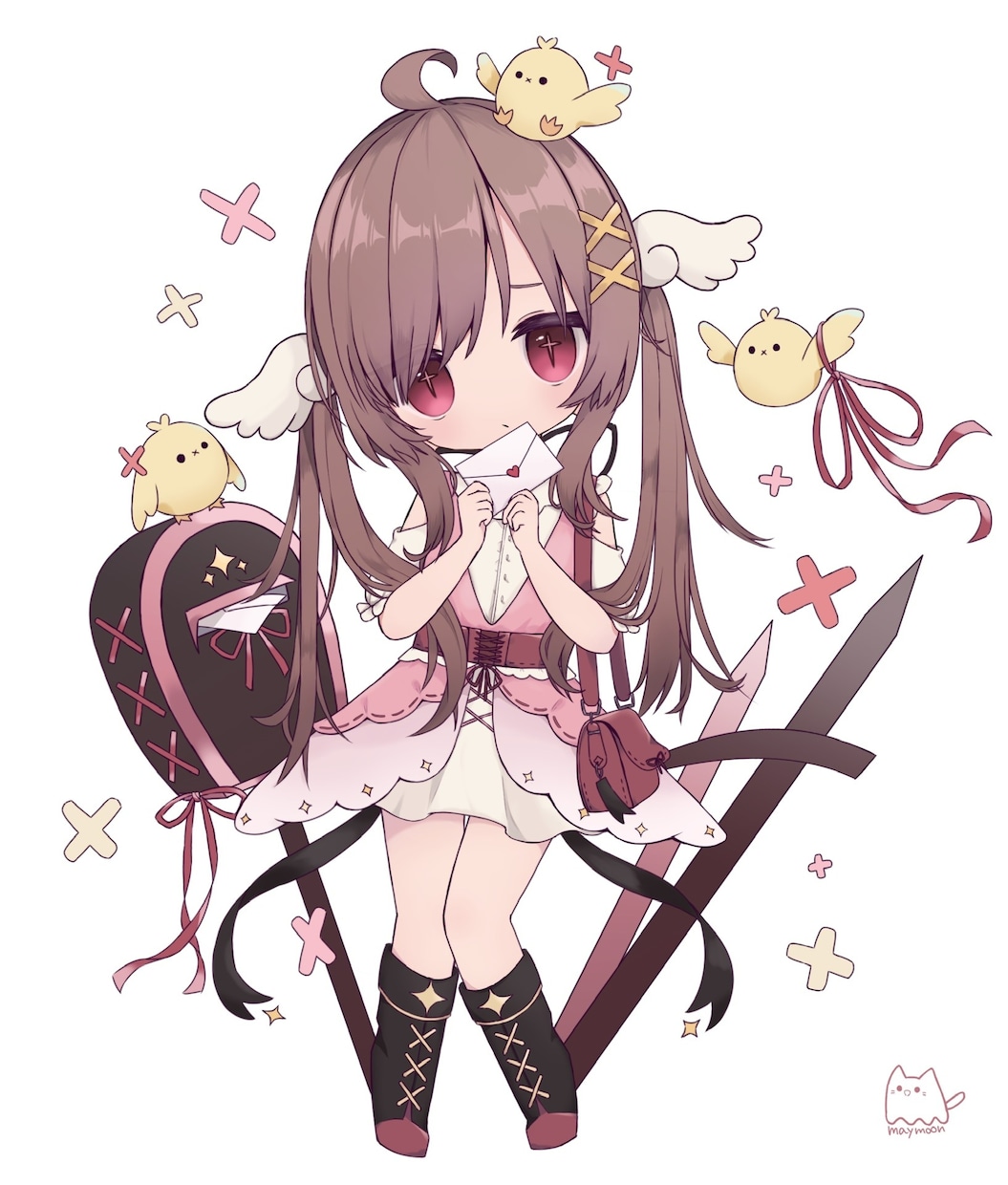 4等身の可愛い女の子キャラのイラスト描きます 背景なし、カラーイラスト、女の子キャラ限定、料金2万円〜 イメージ2