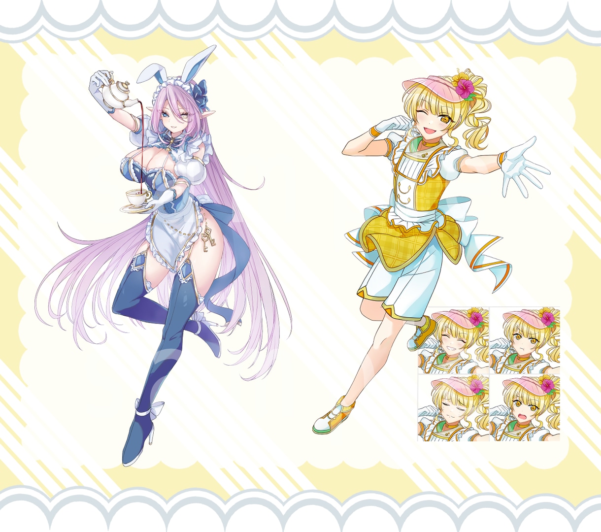 かわいい立ち絵＆VTuber用パーツ分け制作します キャラデザから一括対応可能です！ イメージ5