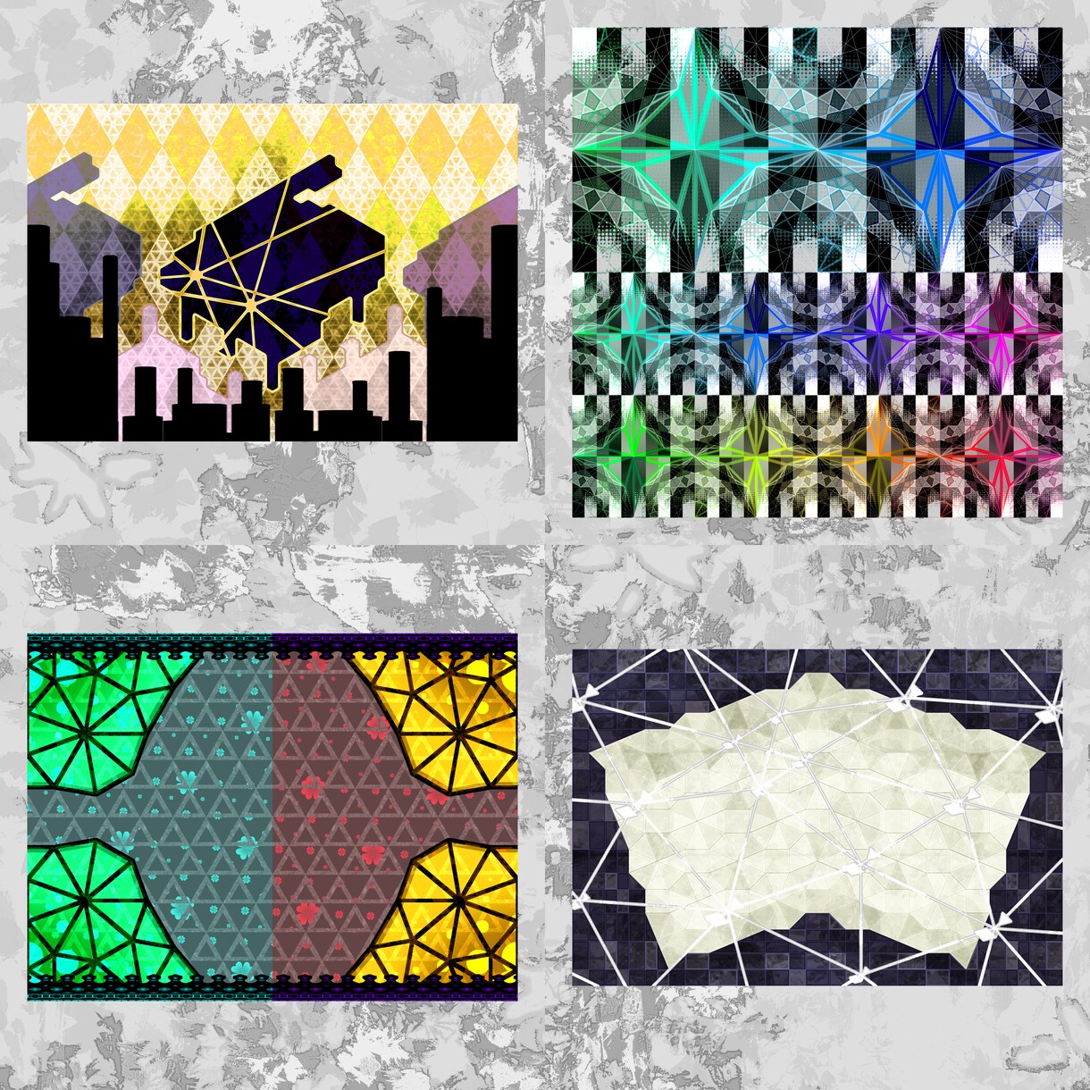幾何学模様を使ったデザイン画像を制作します ◆◆◆あなただけのオリジナルデザインを形にします◆◆◆ イメージ9