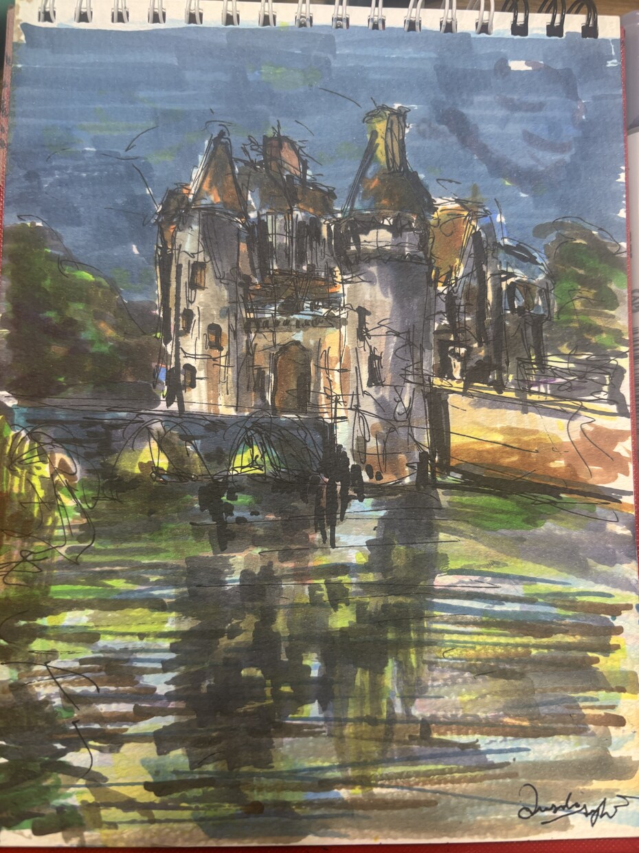 記念日や旅行の思い出として残る絵を描きます 写真を「記録」から「作品」へ。 イメージ6