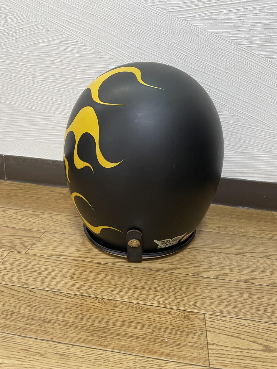 ヘルメット、バイザーのペイントやヤレ加工承ります 一点物！オリジナルヘルメット、バイザー イメージ3