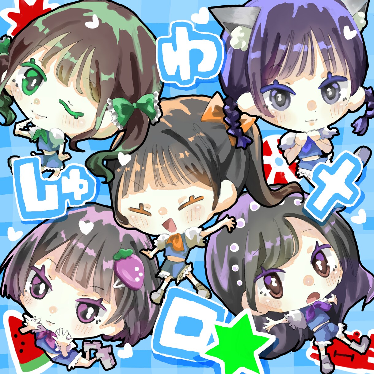 動画サムネ、snsのアイコンヘッダー等描きます 絵の雰囲気、詳しい指定等すべて寄り添います！【迅速な納品】 イメージ1