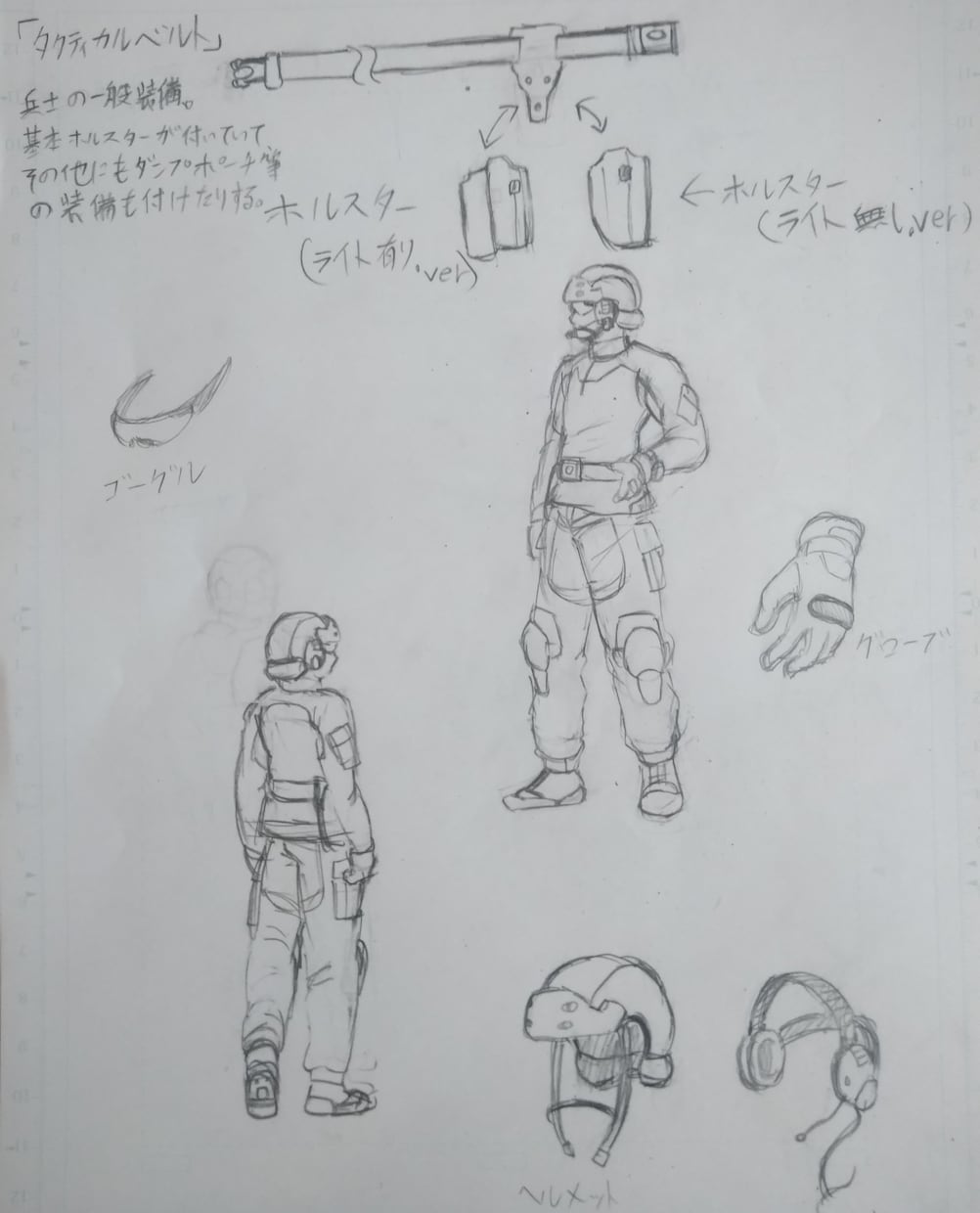兵士、銃火器のデザイン、相談のります ミリタリー知識が少しありますよ!! イメージ5