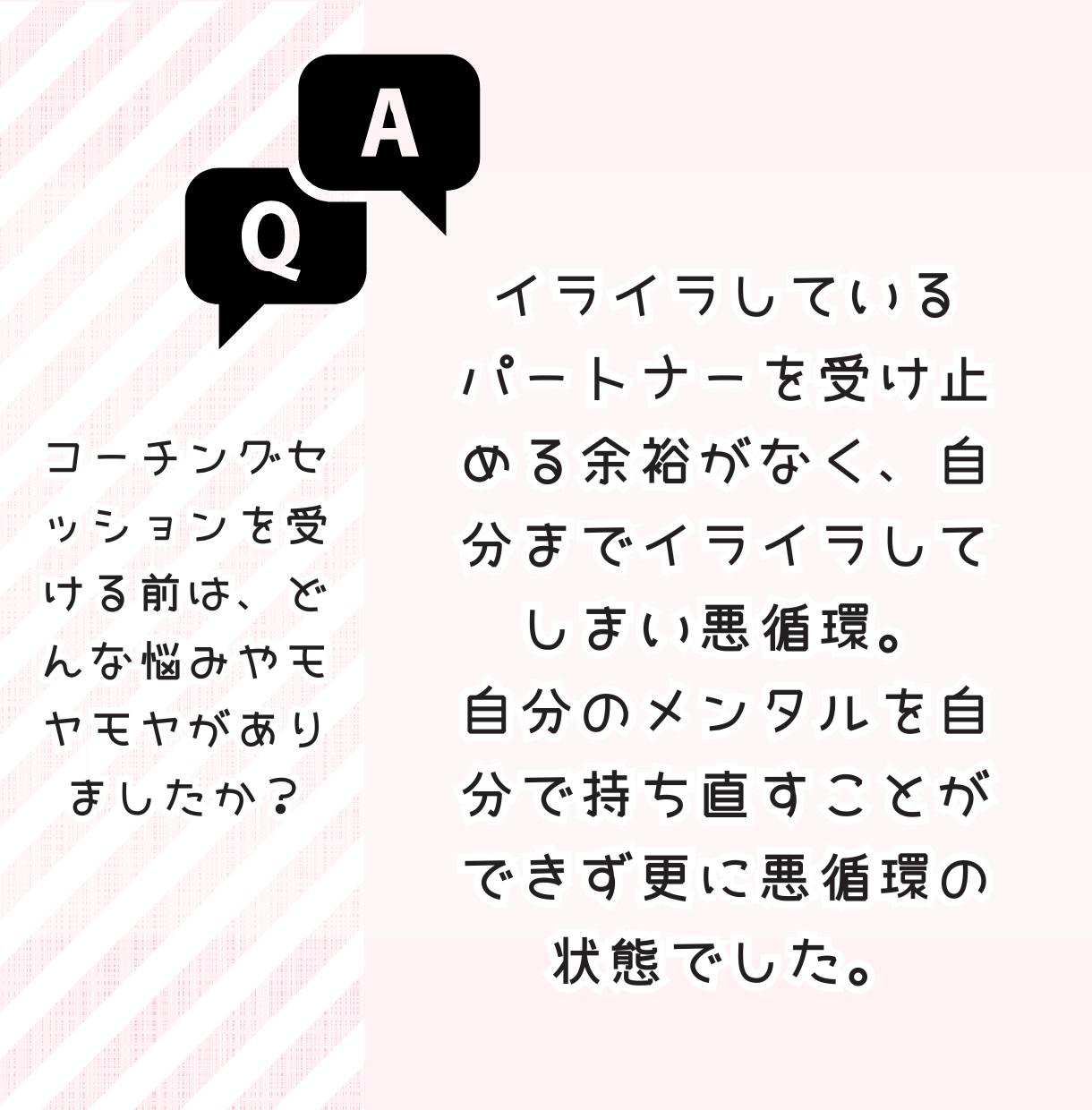 夫婦関係UPしたい方へ！コーチングをします 90分ビデオチャット画面OFFでメンタルコーチがサポート！ イメージ8