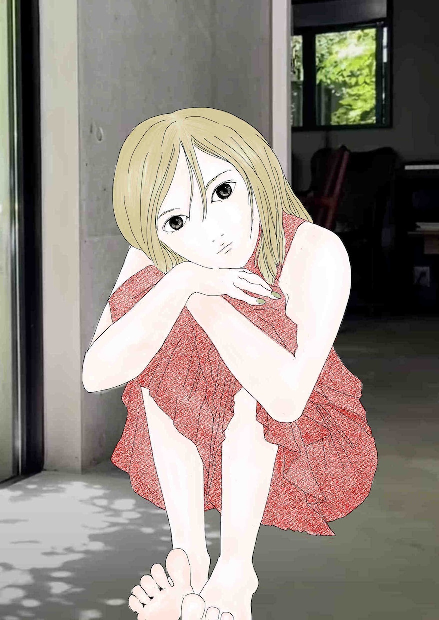 オーダーメイドで可愛い女性イラストを描きます アナログタッチでオリジナル感満載の女性イラストをご提供します イメージ9