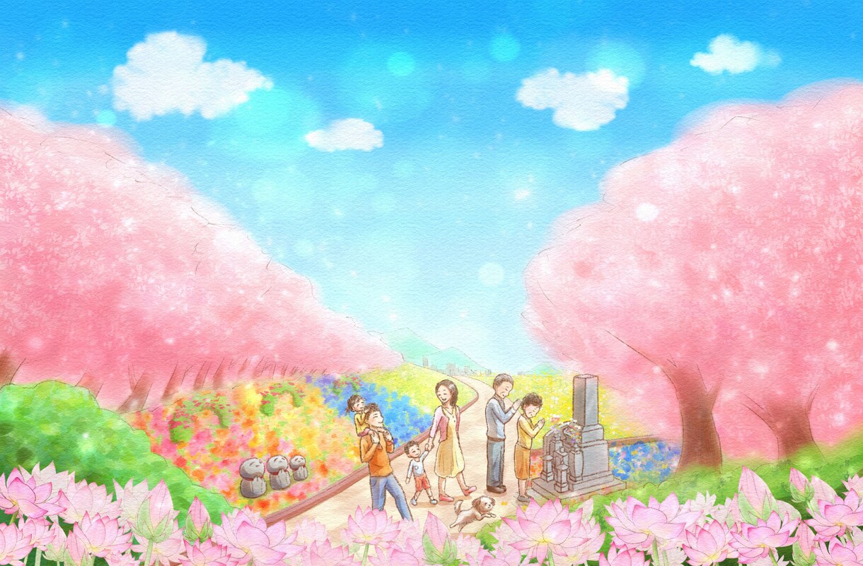 お値下げ中！写真等を優しい水彩風イラストにします オリジナルも可！誕生日プレゼントやSNS、挿絵等にどうぞ^^ イメージ4