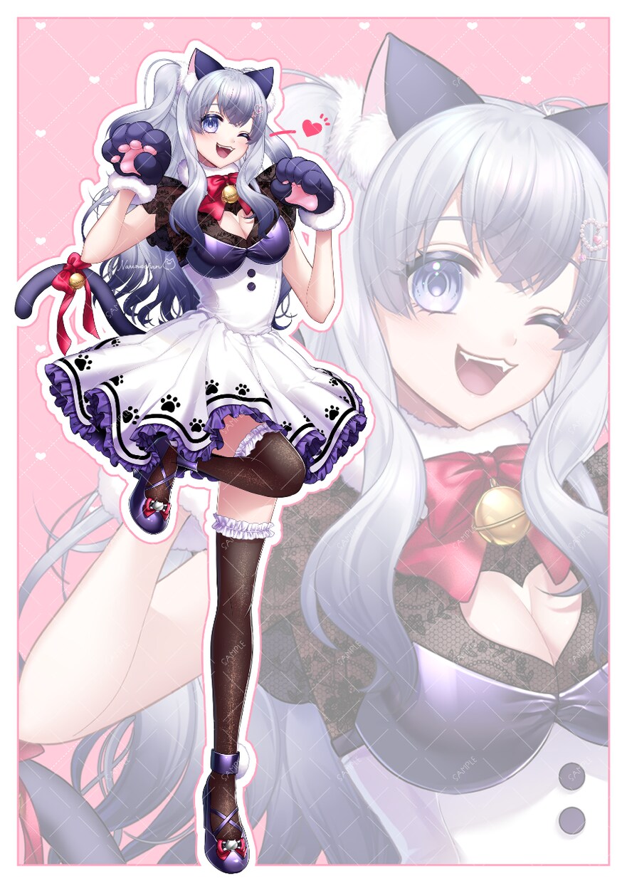 立ち絵イラスト制作します IRIAM/Vtuber/TRPG等で使えるキャラクター制作 イメージ3