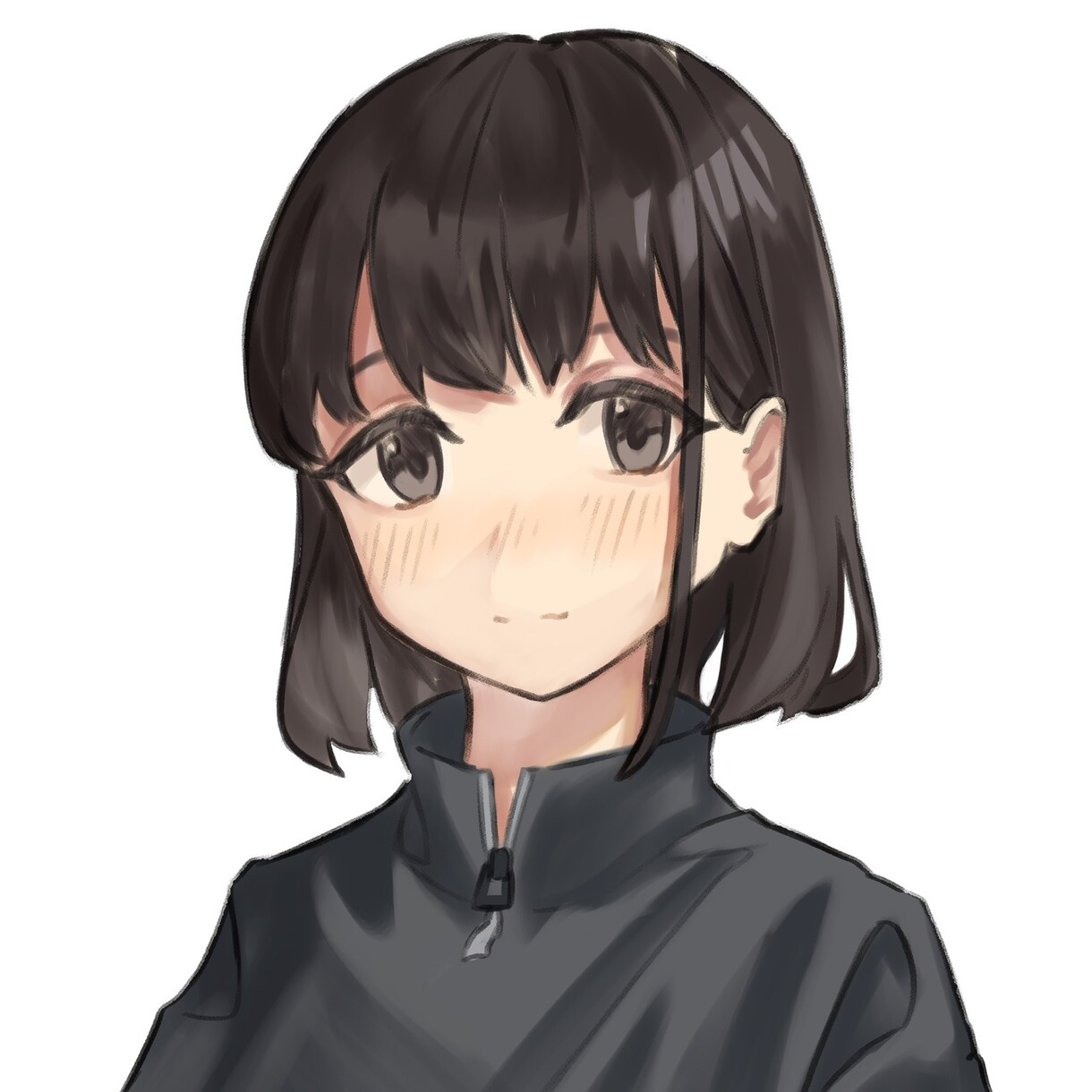 アイコンイラスト描きます 落ち着いた雰囲気で可愛らしい女の子のイラストをお描きします イメージ2