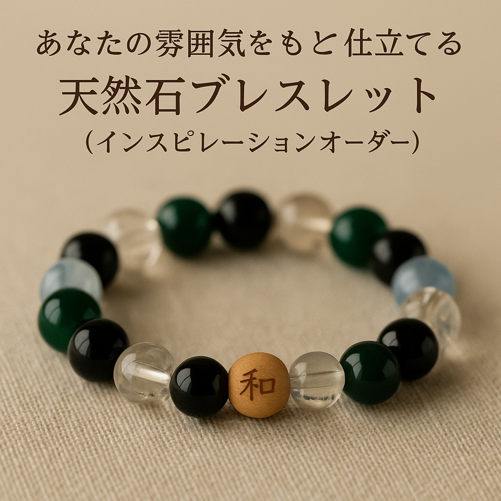 あなただけのオリジナルブレスレットを制作します あなたに合ったオリジナルブレスレットを作りませんか？ イメージ1