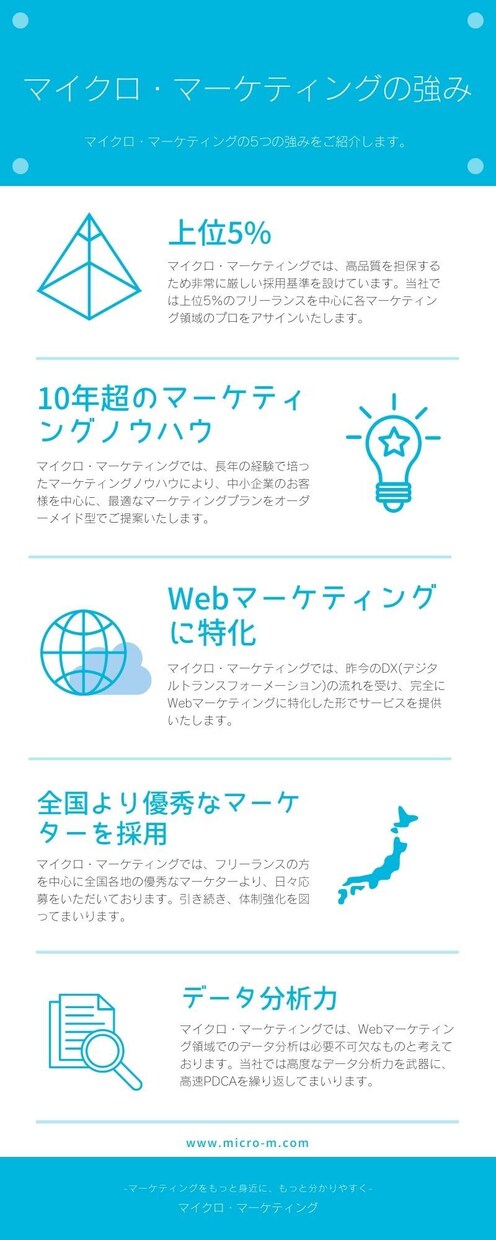 Webマーケティングのコンサルをします 経営陣は、【10年超のマーケティング実績あり】 イメージ2