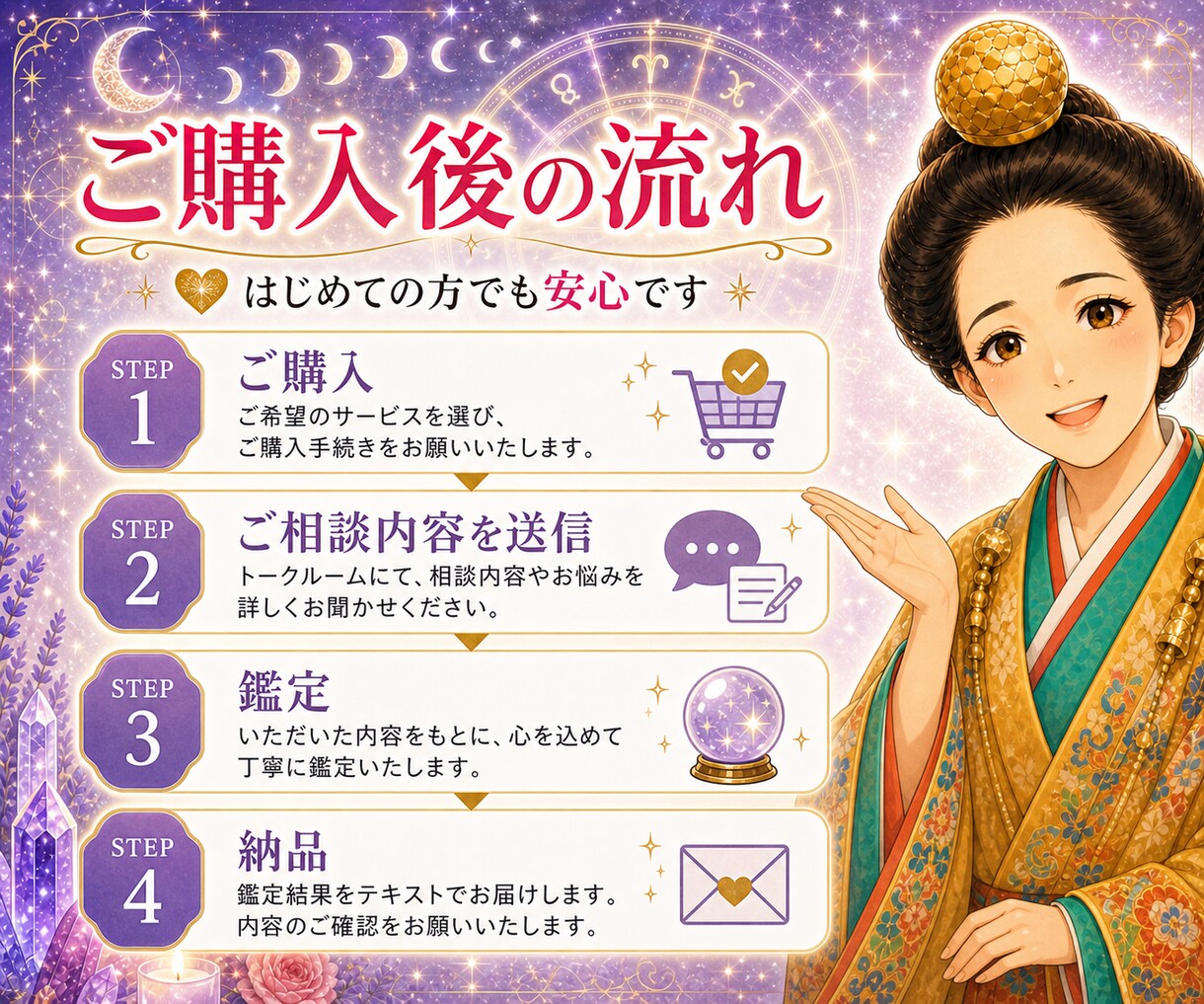 即日納品可能！あなたの深層心理を視ます 本当の気持ち・迷いの奥にある答えをやさしく鑑定します イメージ7