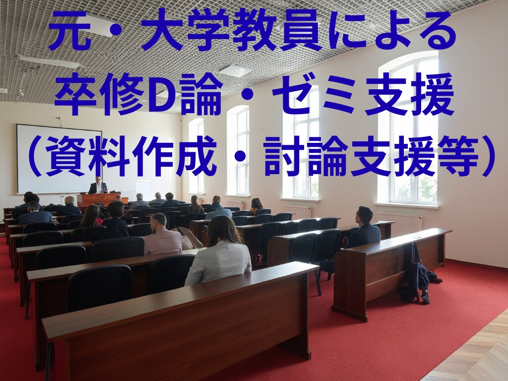 歴20年の元大学教員が農学系ゼミ資料を添削します 研究室ゼミが怖くなくなる！討論を楽しめるようになる！ イメージ1
