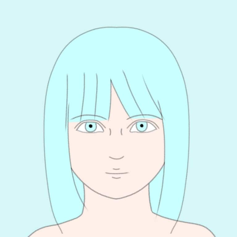 アニメ漫画のSNS等のアイコン顔アップ描けます 美を感じる洗練された絵描けます イメージ3